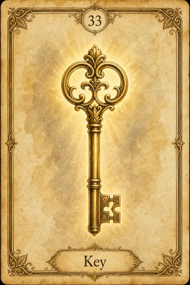 Key Lenormand card illustration