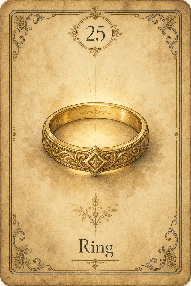 Ring Lenormandkarte